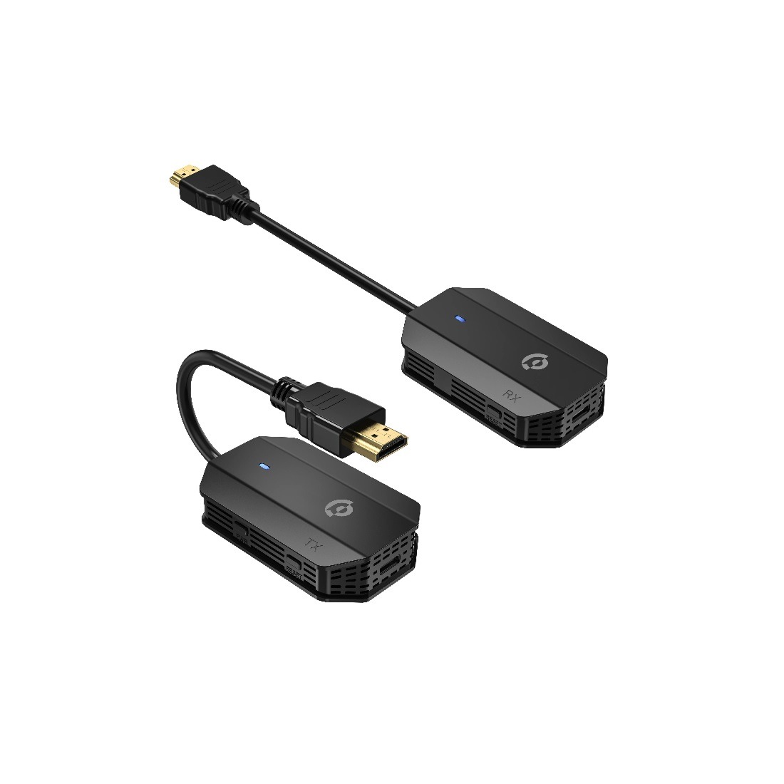 Адаптер Powerology Wireless HDMI Mirroring Adaptor Pair with USB-C Cable Full HD 1080P — 2