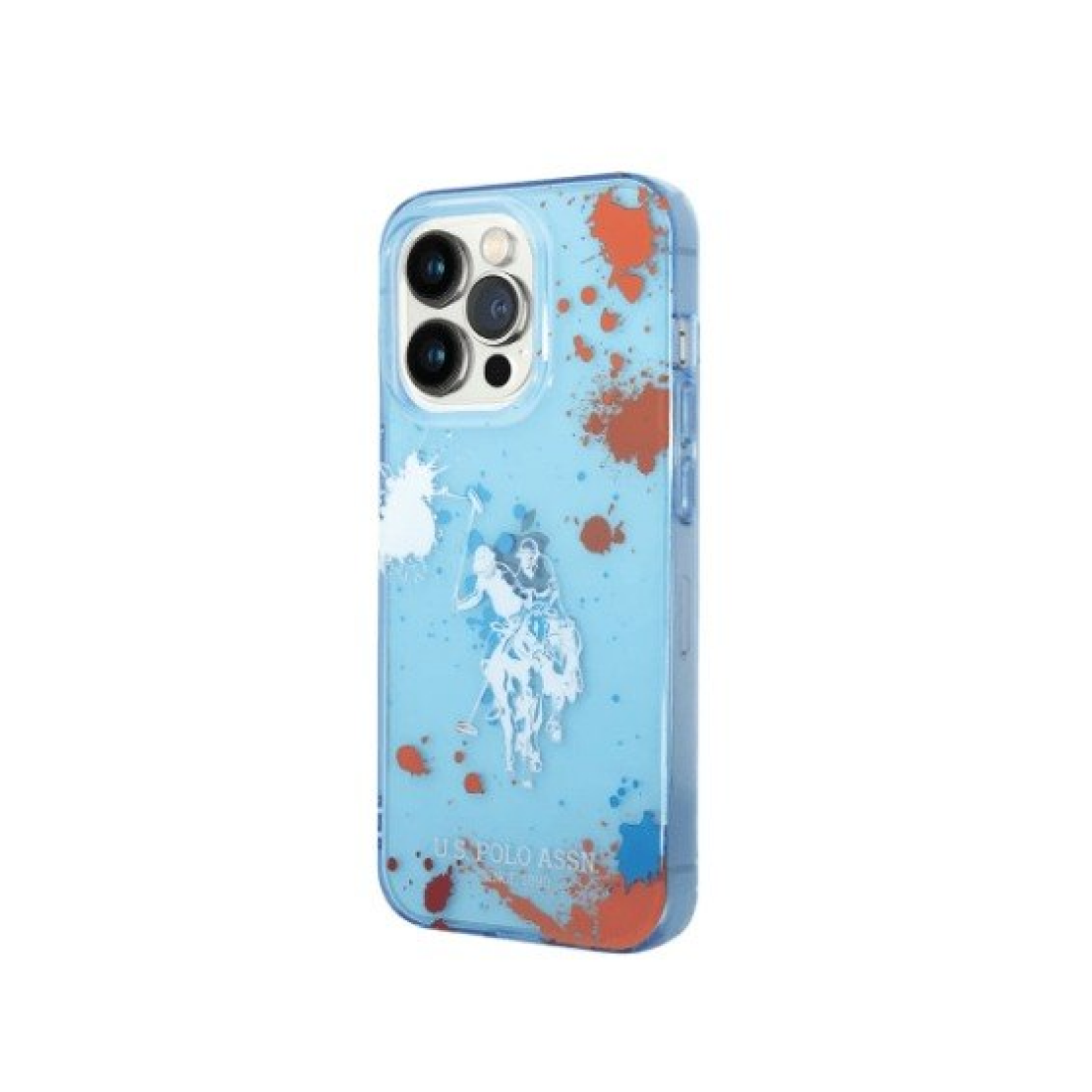 Case U.S.Polo Assn. USPA PC TPU Case With Tie&Dye Design & Horse Logo For iPhone 14 Pro Max