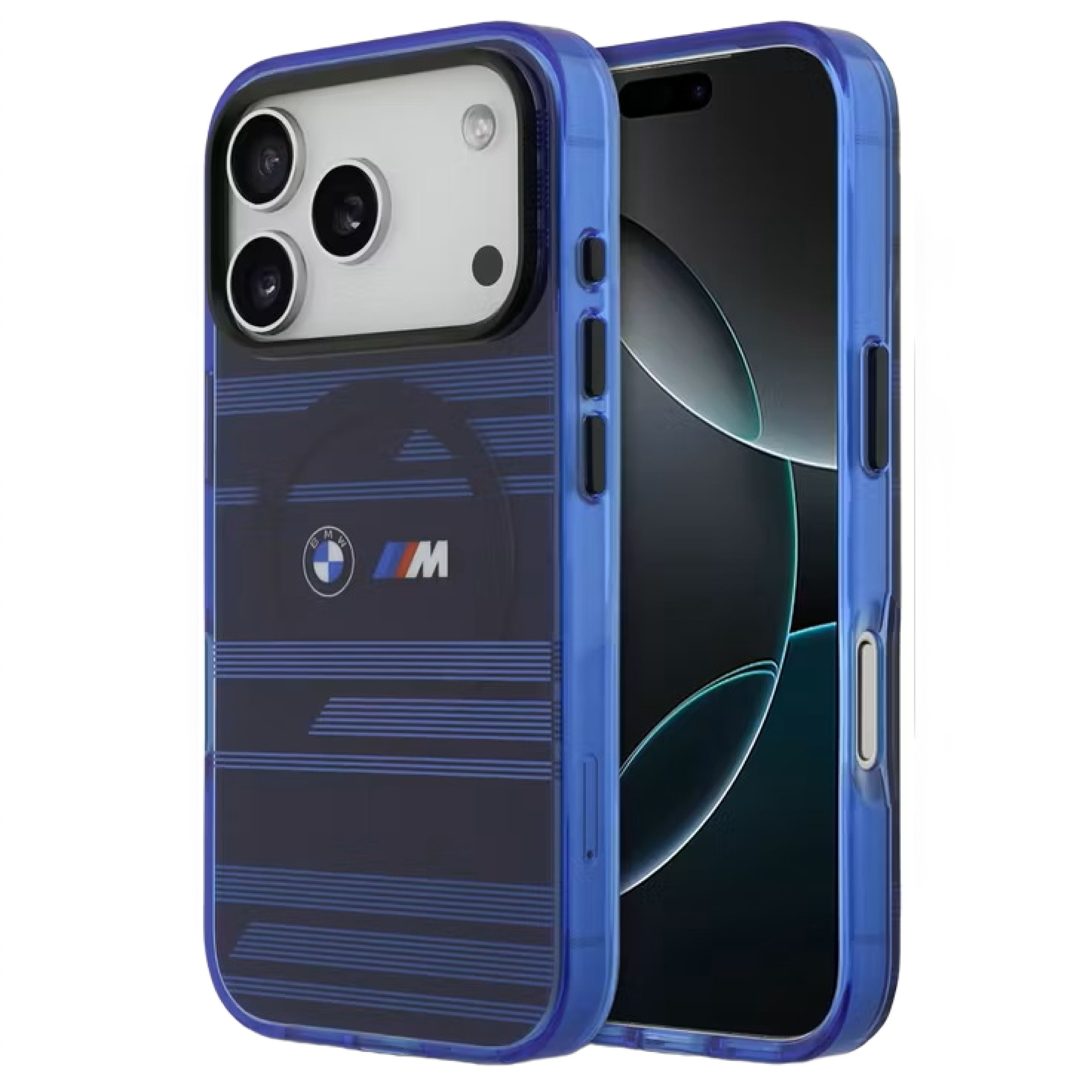 Case iPhone 17 Pro BMW MagSafe IML Case with Metal Buttons & Line