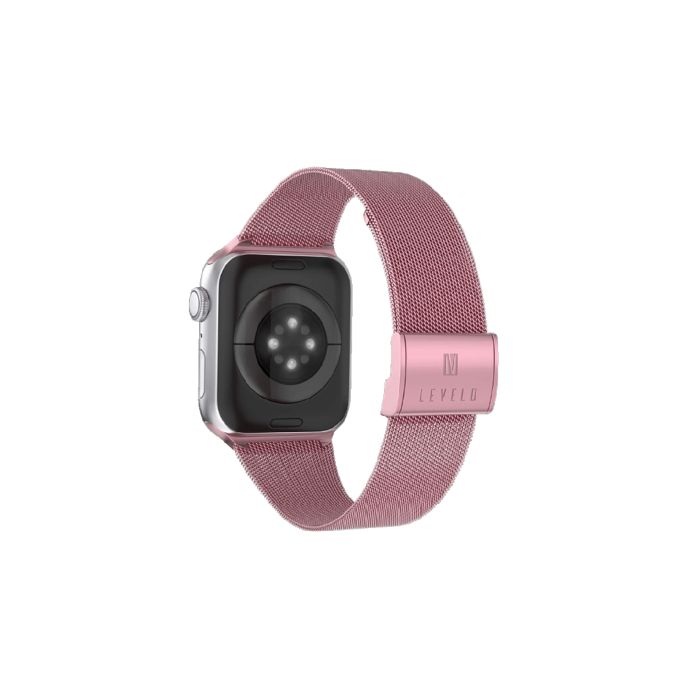 Levelo Double Milanese Watch Strap Light pink