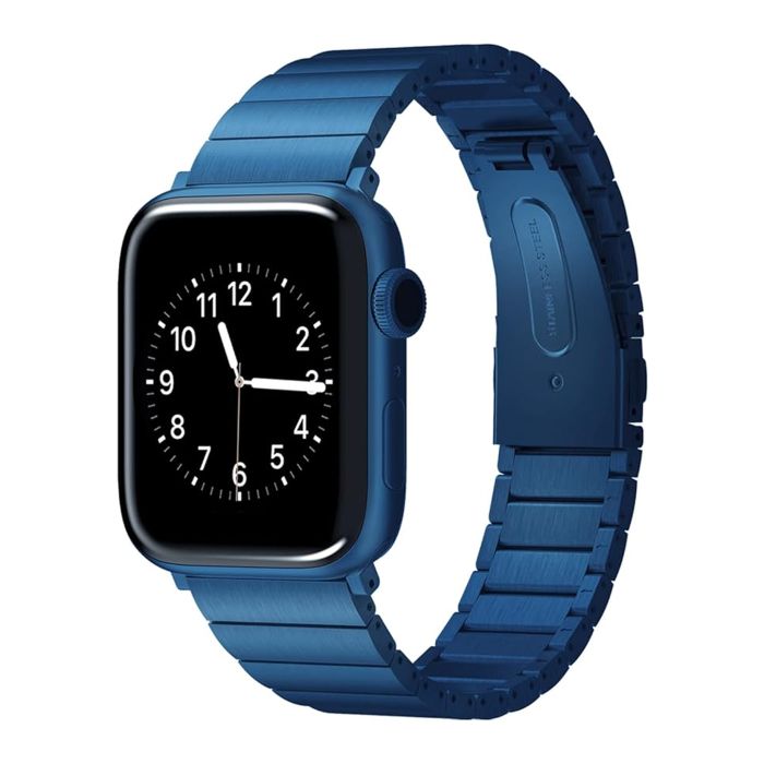 Viva Madrid Lavier Metal Watch Band-Blue