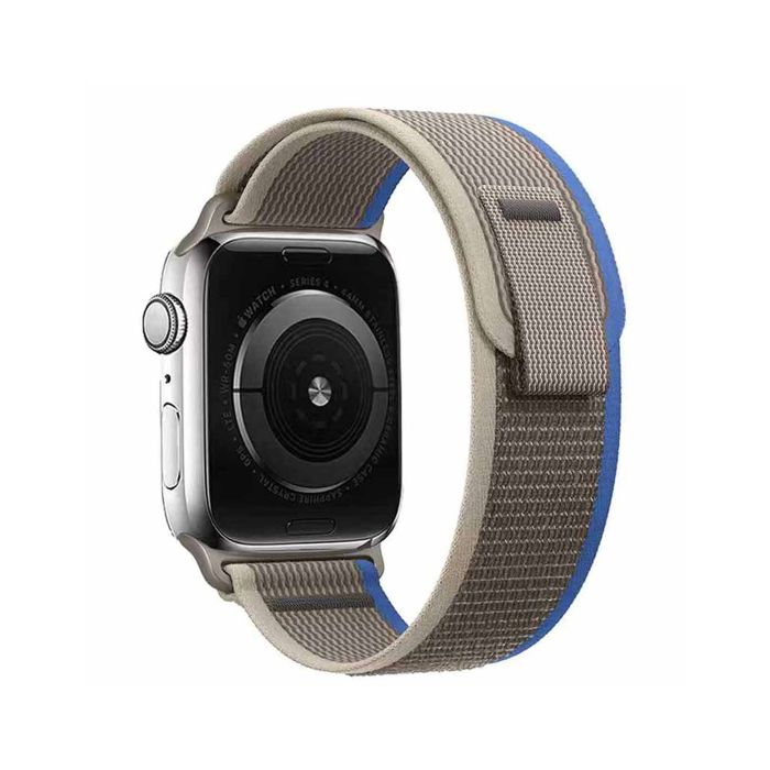 Green Trial Loop Watch Band-Grey