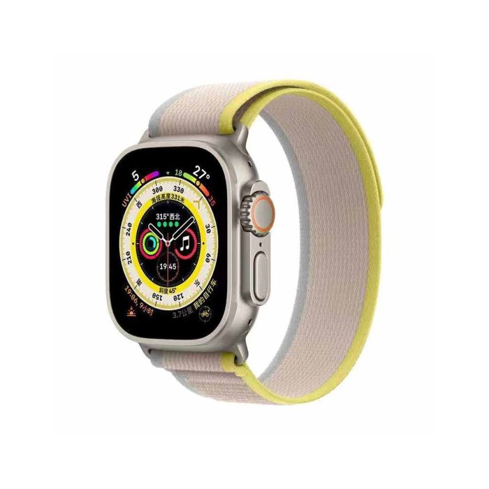 Green Trial Loop Watch Band-Pink