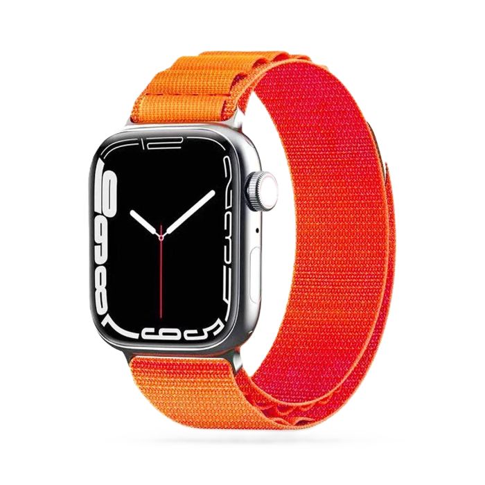 StopTime Sleeve Alpine Loop Watch Band 42/44/45 -Orange 49mm