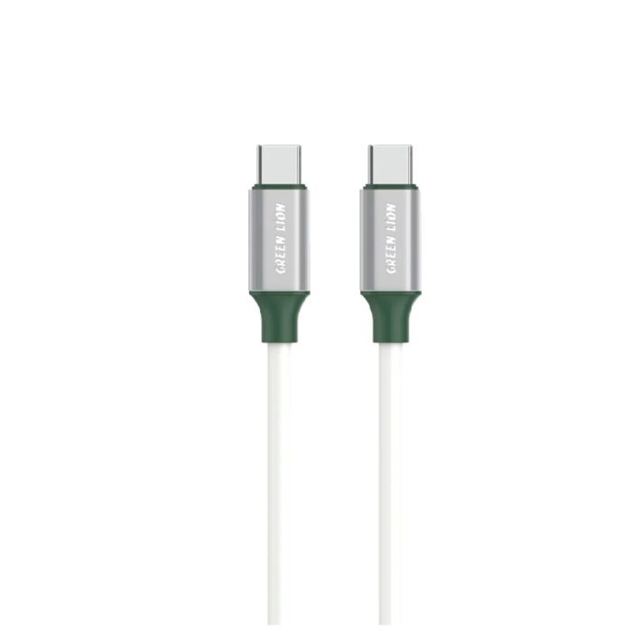 Charging cord Green Type-C to Type-C 1M 60W GNCPCTYC1MWH/BK White