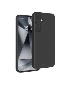 Պատյան Samsung S25 Plus Levelo Iris Liquid Silicone Black 