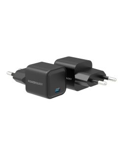 Լիցքավորիչ Powerology 35W Single Port Type-C GaN Charger with EU Plug P35WSPCEU