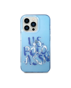 USPA PC/TPU Tranparent Case With Graffiti Logo For iPhone 14 Pro Max