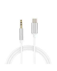 Լիցքավորման լար Porodo Aux to Type-C Braided Cable 1.2m PDCBL0029GYC