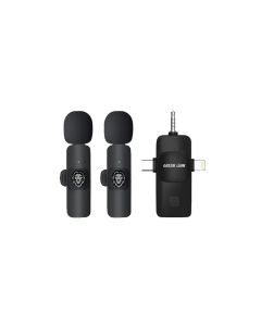 Green 3in1 360 Microphone USB-C to Lightning