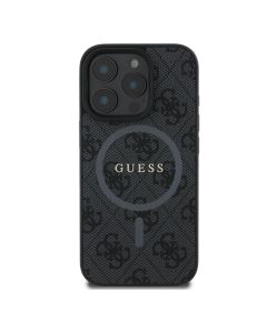 Պատյան iPhone 16 Pro Max Guess magsafe PU 4G Hard Classic Logo