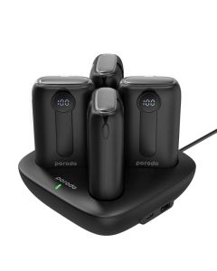 Արտաքին մարտկոց Porodo Power Bank Station 10000mAh 4in1 PD-PBFCH043