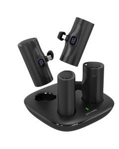 Արտաքին մարտկոց Porodo Power Bank Station 5000mAh 4in1 PD-PBFCH042