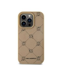 Պատյան iPhone 16 Pro Karl Lagerfeld PU Hard Karl Head Beige