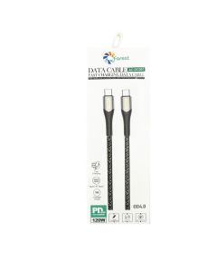 Լիցքավորման լար Forest Type-C to Type-C AC-DC001