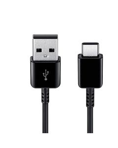 Լիցքավորիչ լար Samsung USB-A to USB-C Cable 1.5m Black EP-DG930BEGWW