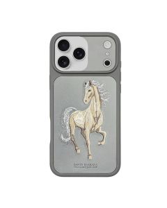 Պատյան iPhone 17 Pro  Max Polo & Racquet Santa Barbara Leather BorisEmbroidery