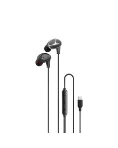 Ականջակալ Porodo Soundtec Stereo Bass Type-C Wired Earphones (PD3BWEC12)