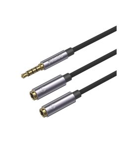 Փոխադրիչ Yesido YAU27 30sm 3.5mm male3.5mm female