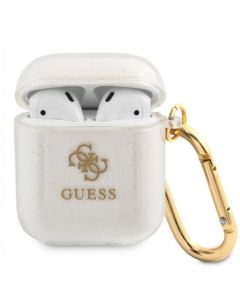 Պատյան Guess AirPods S2 Transparent Glitter