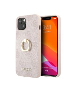 Պատյան iPhone 13 Guess Leather Metal Ring