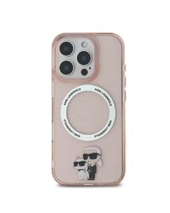 Պատյան iPhone 16 Pro max Karl Lager Magsafe IML Hard NFT Karl & Coupette Pink