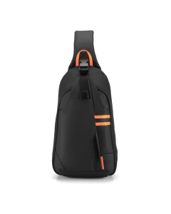 Պայուսակ Porodo Gaming Water Resistant PU Sling Bag With USB-C Port (PDX532)