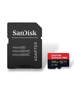 Հիշ. քարտ Sandisk Extreme Pro 128gb MicroSDXC UHS-I 200MBS