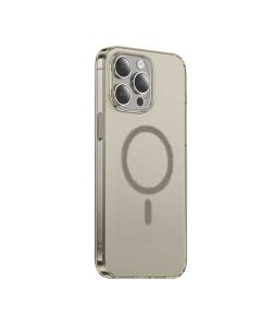 Պատյան iPhone 15 pro max Keep Hone X-Crystal Slim MagSafe Anti-Yell Natural Titan