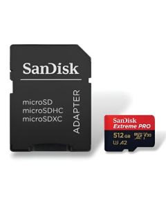 Հիշ. քարտ Sandisk Extreme Pro 512gb MicroSDXC UHS-I 200MBS