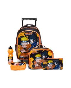 Naruto Trolly School Bag 5in1