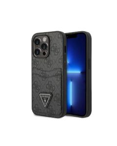 Պատյան iPhone 14 Pro Guess 4G Double Card Triangle Hard Case
