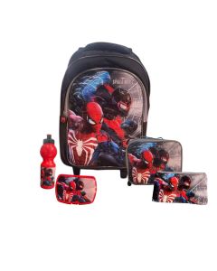 Դպրոցական պայուսակ Spider Man Trolly Scholl Bag 5in1 Small
