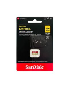 Memory card Sandisk Micro SDXC UHS-I Card 256GB Exreme 190Mb/S
