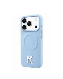 Պատյան iPhone 18 Pro Max Karl Lagerfeld Grained PU Hard Cover with Embossed Ring & Kameo Logo