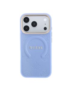 Պատյան iPhone 18 Pro Guess MagSafe Saffiano Peony & Ring 