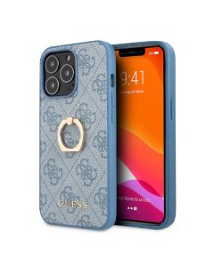 Պատյան iPhone 13 pro Guess Leather Ring stand