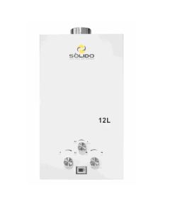 Գազային ջրատաքացուցիչ SOLIDO JSG20-F16 (1520) Turbo 12L White