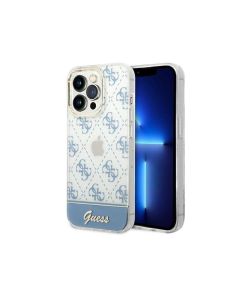 Պատյան iPhone 14 Pro Guess 4G Electro Script