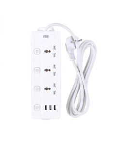 Երկարացման լար WINNING STAR Power Socket 3 Way 3/USB ST-4029