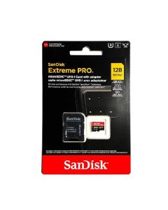 Հիշողության քարտ Sandisk Extreme Pro 128gb MicroSDXC UHS-I adapt. 200MB/S