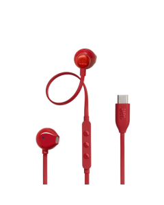 Ականջակալ JBL Tune 305C USB-C Wired In-Ear Hi-Red Headphone