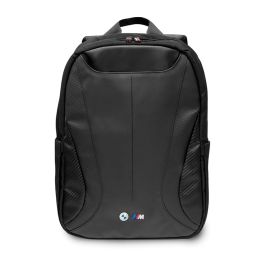 BMW Leather Carbon Computer Backpack