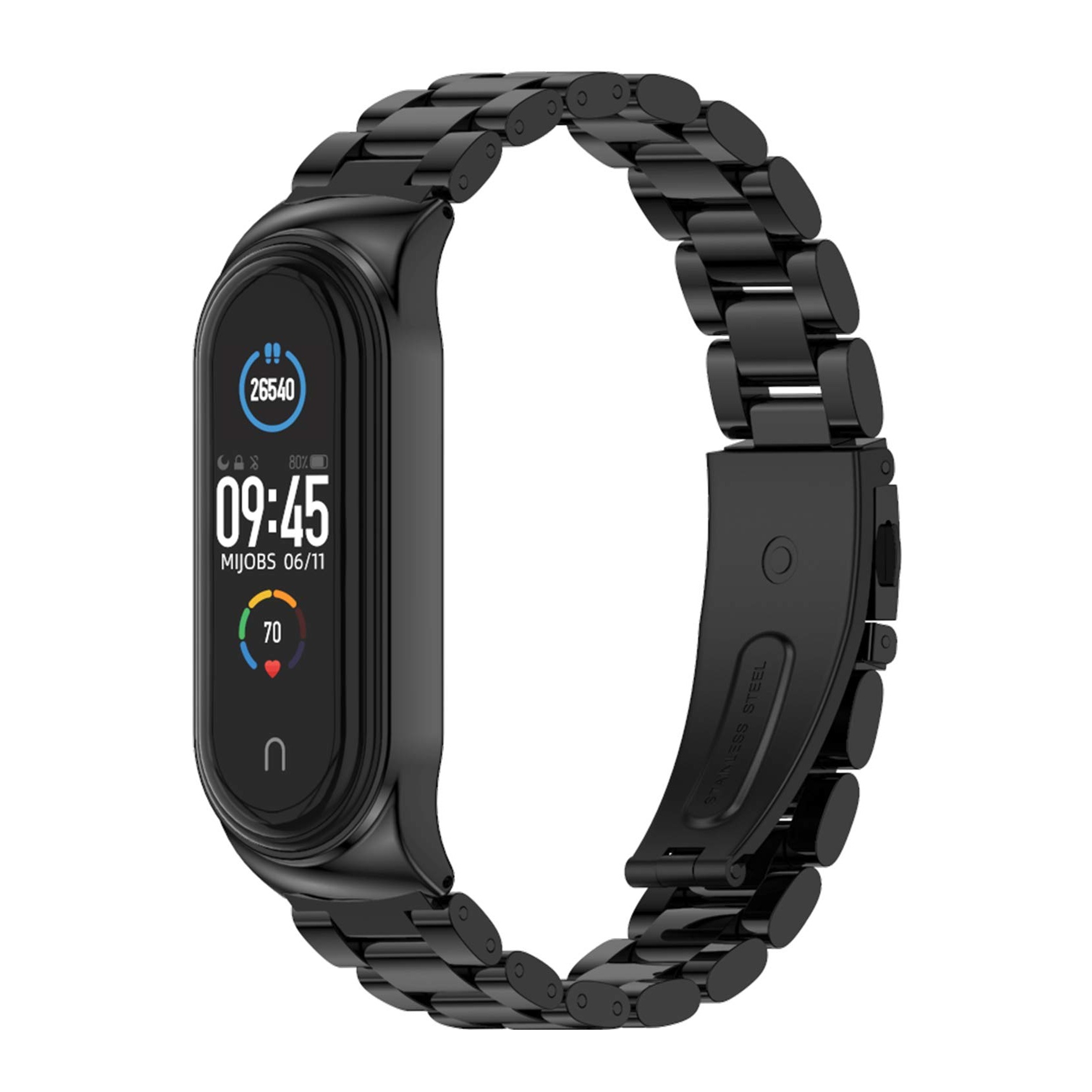 xiaomi Mi Band 5/6 Big Metal Rolex-Black