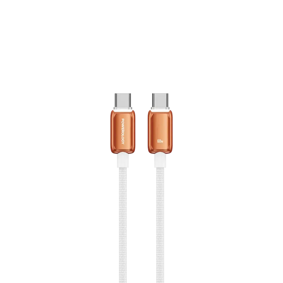 Кабель для зарядки Powerology Zinco Series USB-C Cable PWDCWH 60W — 3