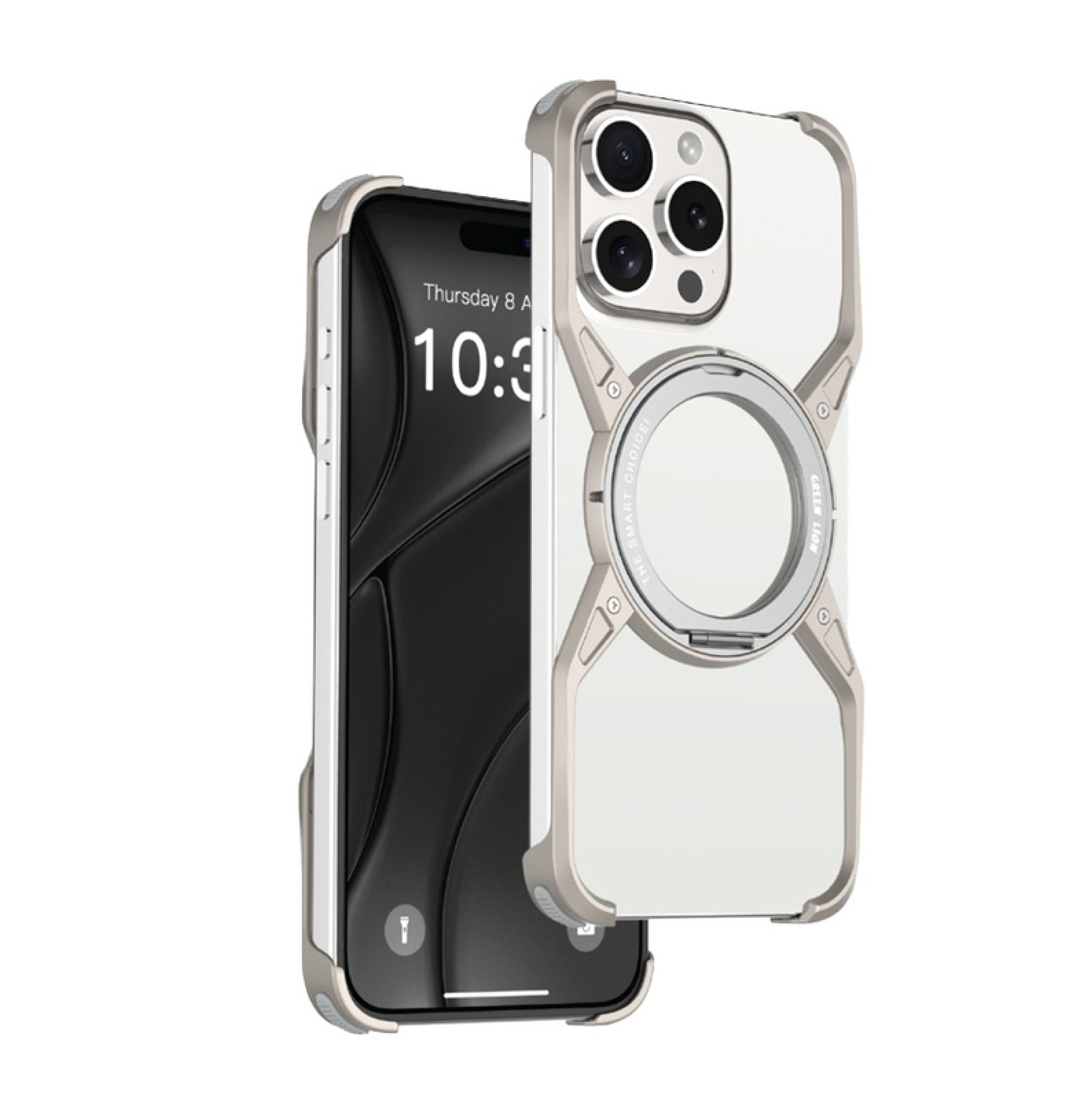 Case iPhone 16 Pro Edge X MagSafe Bezel Less FrameLess