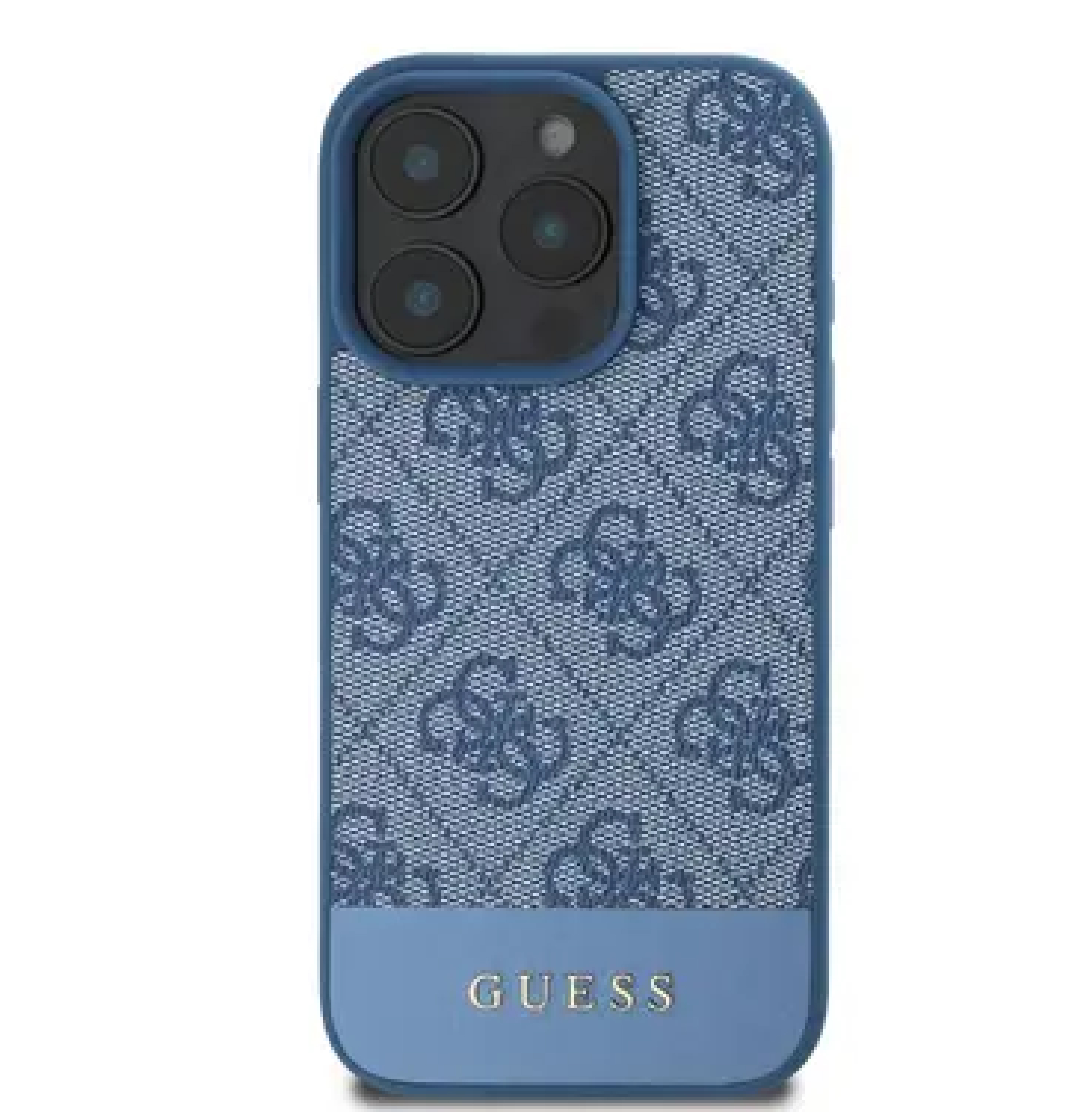 Case iPhone 16 Pro max Guess PU Hard Bottom Stripe