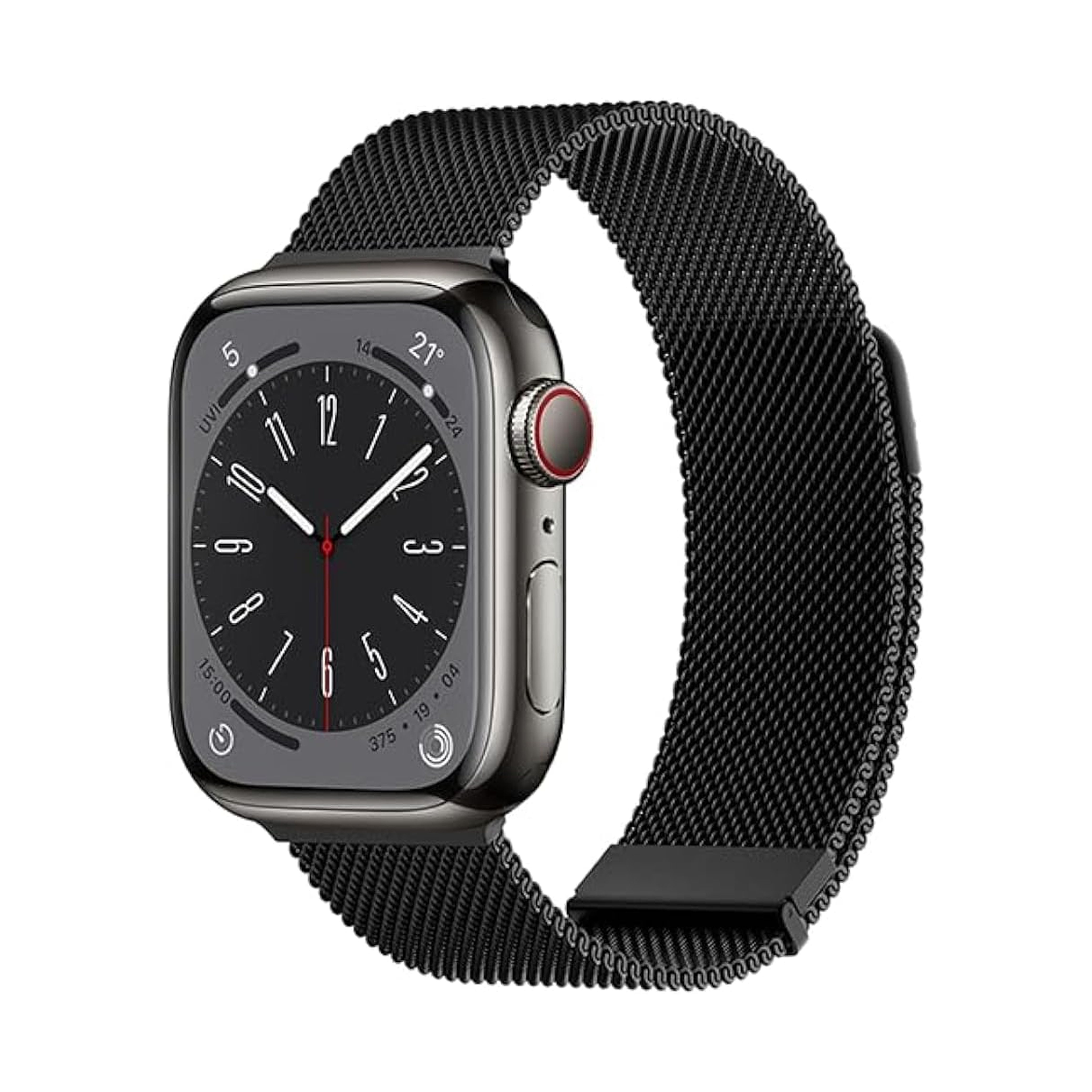 Wiwu Milanese Magnetic Band Wi-WB005-Black