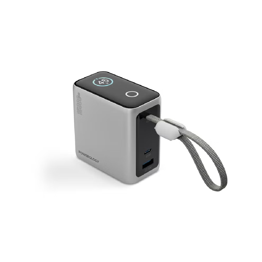 Դյուրակիր մարտկոց Powerology 45W Power bank 15000mAh TFT — 3
