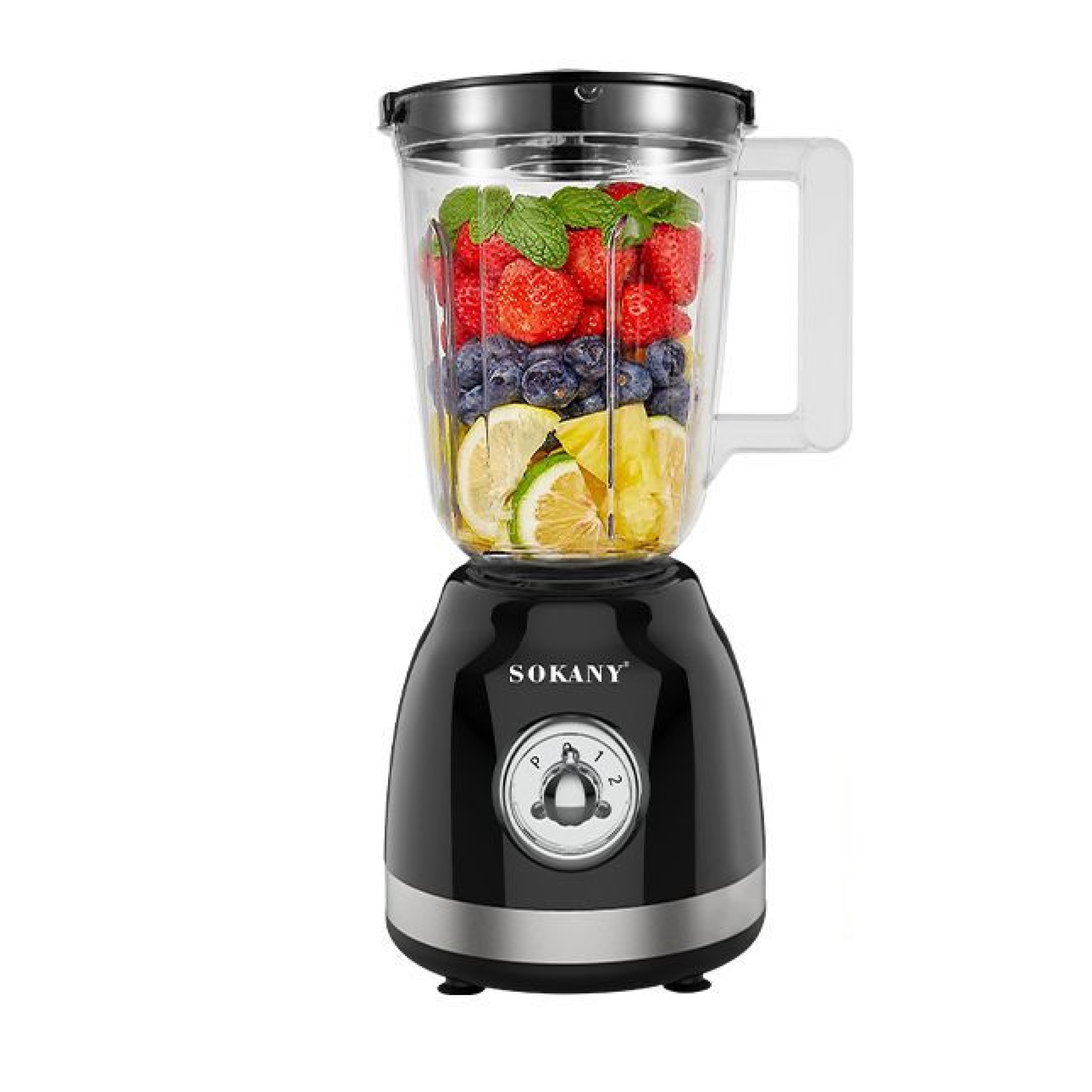 Blender Sokany Juice Extractor 2in1 SK-163 1.5L — 5